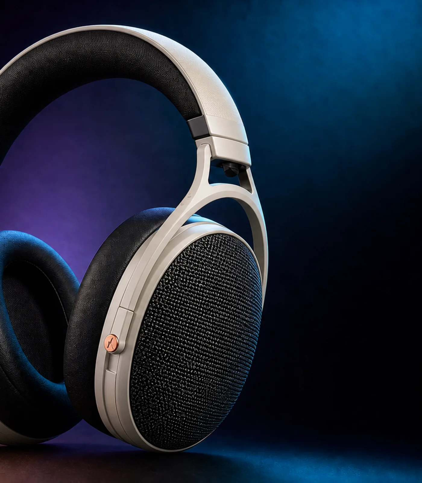 Bone ORA One headphones in a dark studio